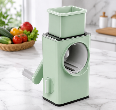 Stainless Steel Rotary Vegetable Cutter