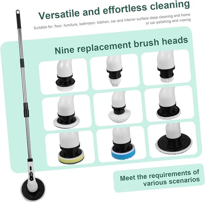 9-in-1 Electric Spin Scrubber
